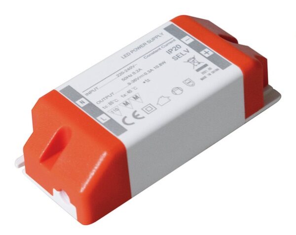 Alimentatore Led Driver Corrente Costante 300mA 9-36V 10,8w